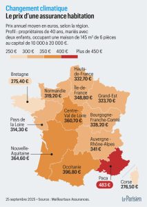 Assurance habitation : comment les risques climatiques et la sinistralité impactent les tarifs selon les régions